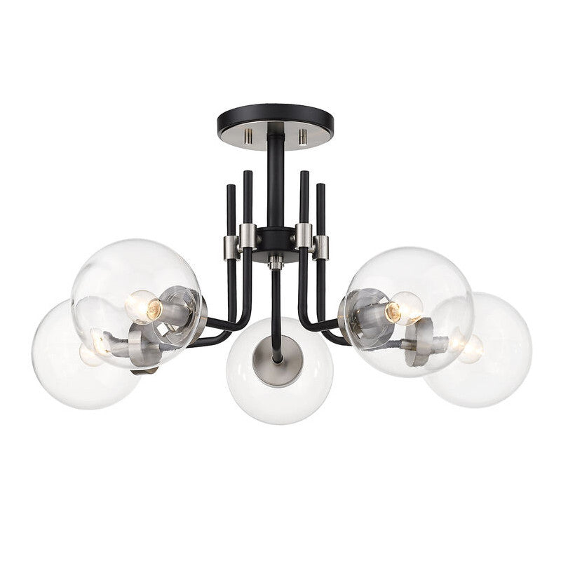 PLAFONNIER 477-5SF-MB-BN