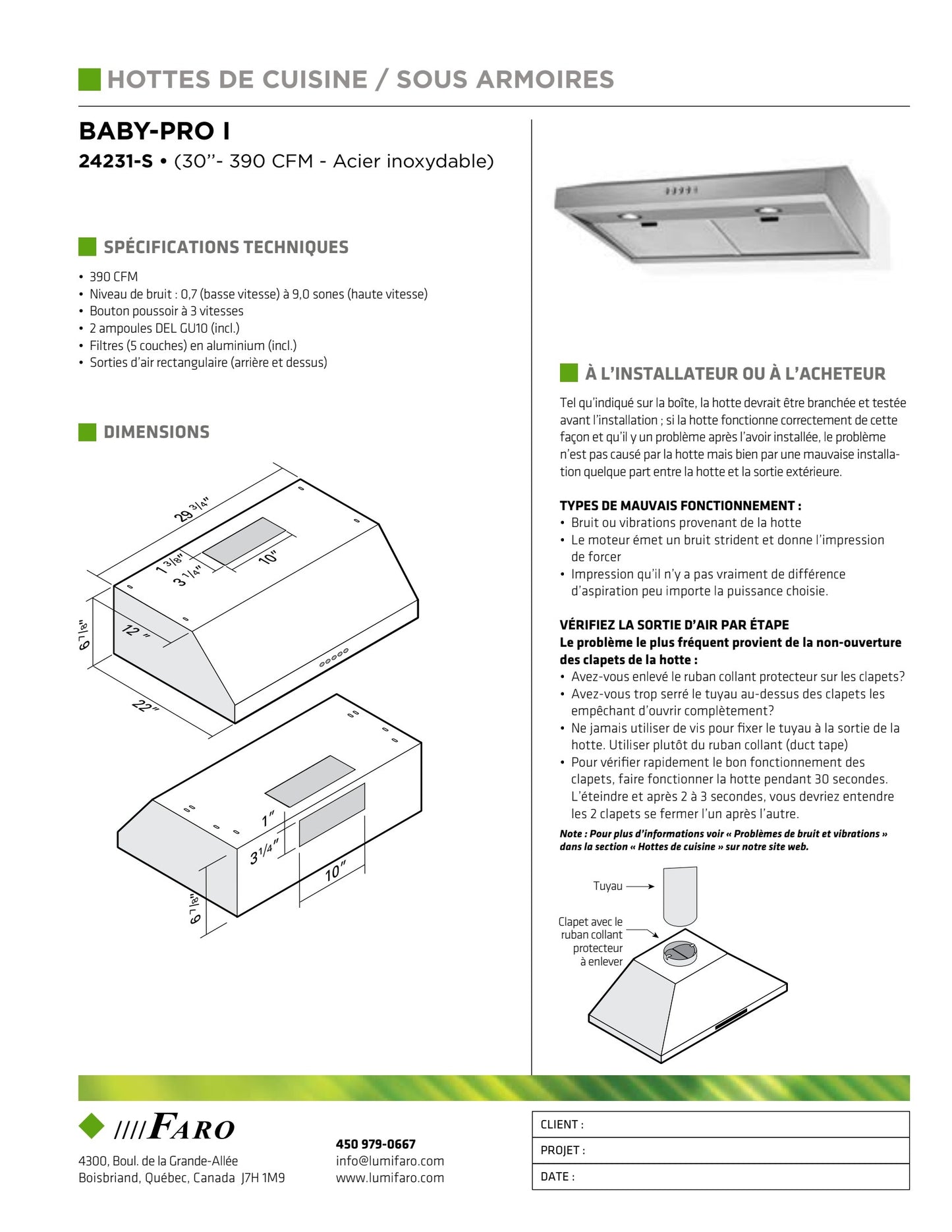 HOTTE BABY-PRO I 24231-S