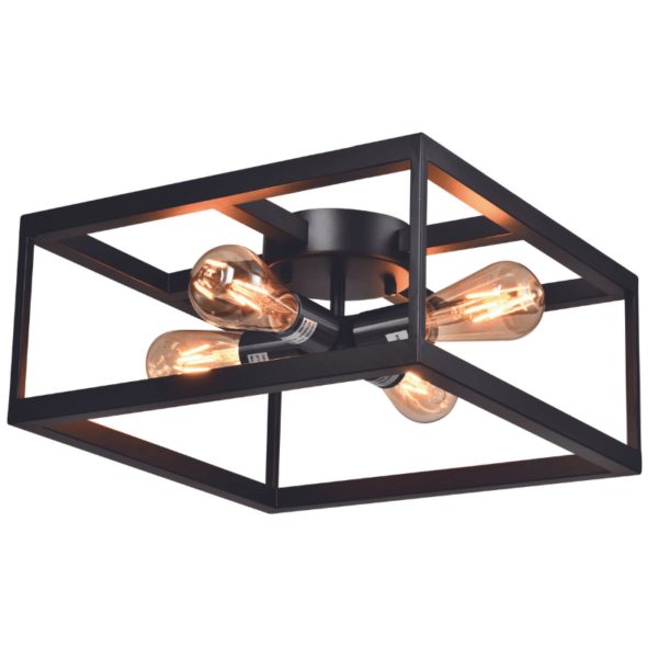 PLAFONNIER LIT3342BK-BK