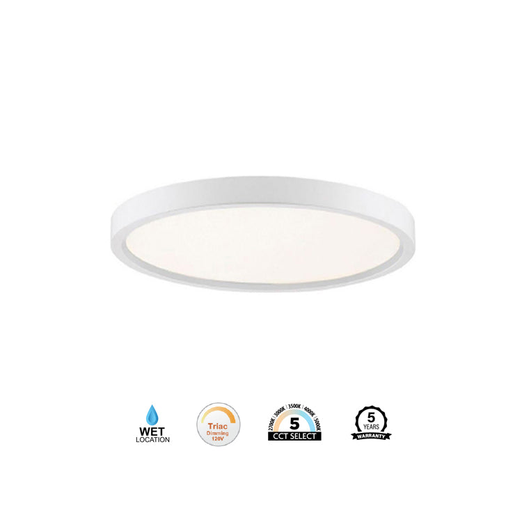 PLAFONNIER LED DISC7-WH