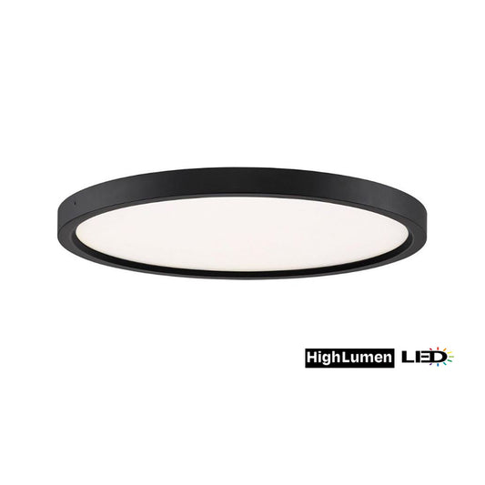 PLAFONNIER LED DISC-12-BK