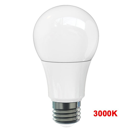 Ampoule DEL A19 LED 3000K