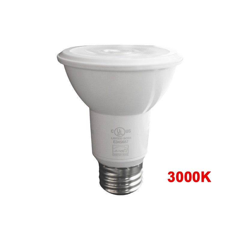 Ampoule DEL PAR20 LED 3000K