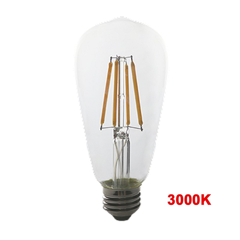 Ampoule DEL ST19 LED Vintage 3000K