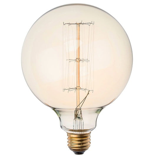 Ampoule Incandescente G125 40W Ambrée