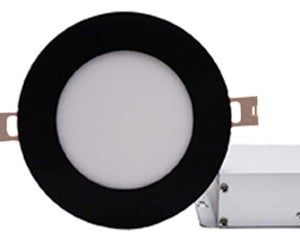 Recessed Light DEL Slim FLP4-10W-40K BK