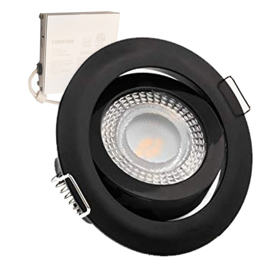 Recessed Light DEL Slim FLP3.5G-8W-30K-BK