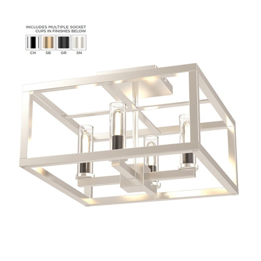 Luminaire Plafonnier DVP28112MF-BN-CL