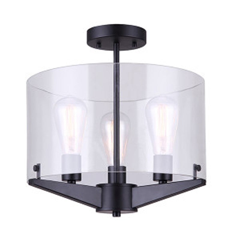 Luminaire Semi-Plafonnier ISF759A03BK